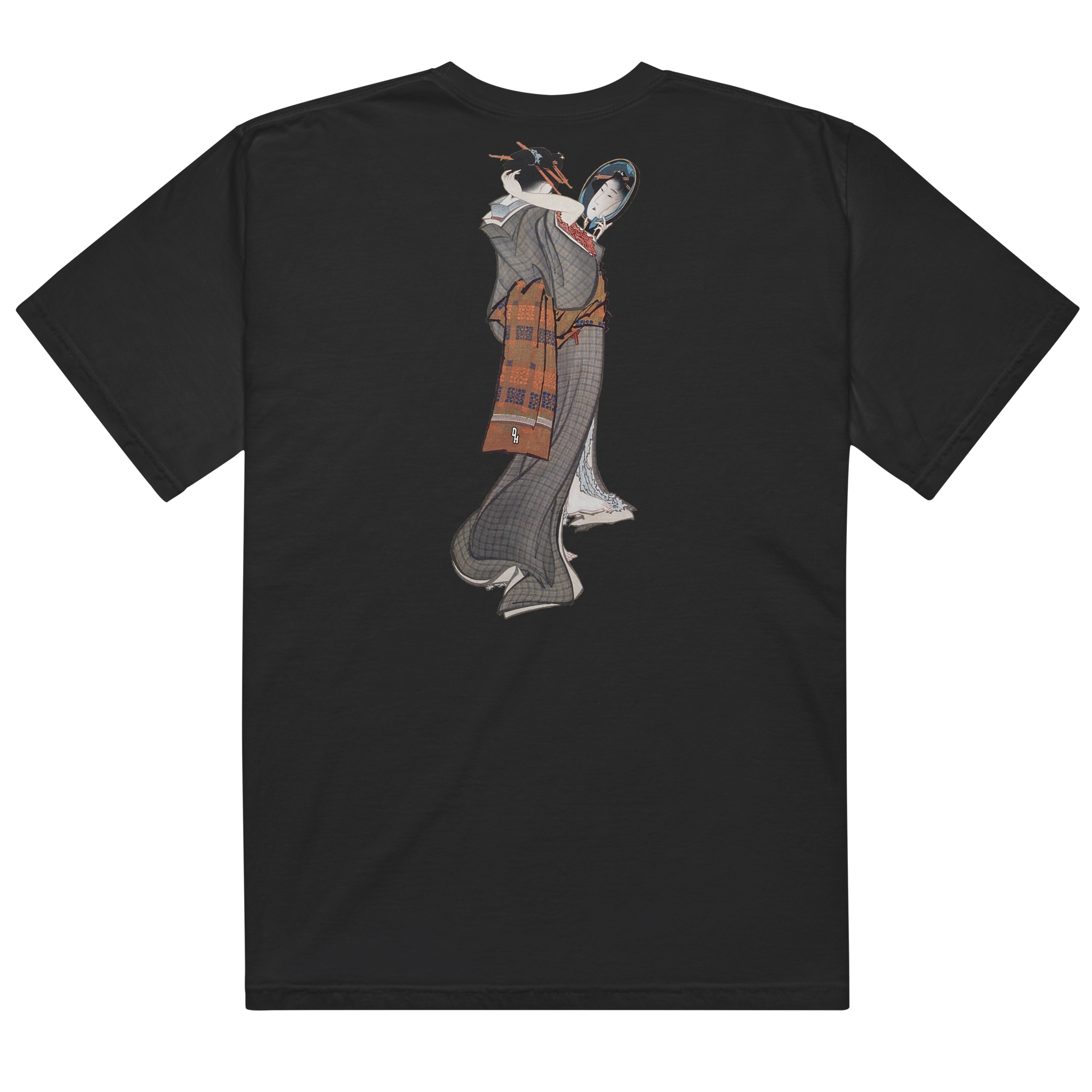 Morning Beauty T-Shirt by Daniel Hokusai featuring Katsushika Hokusai original works